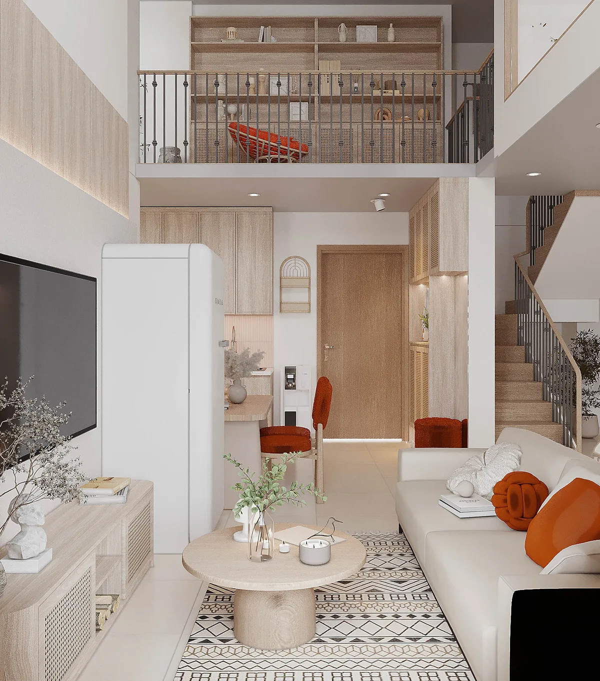 Nắng Rơi Hai Tầng — Căn hộ duplex · Bình Chánh
