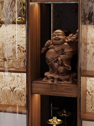 Ánh Kim Vân Đá — Phòng khách gỗ óc chó · Quận 7