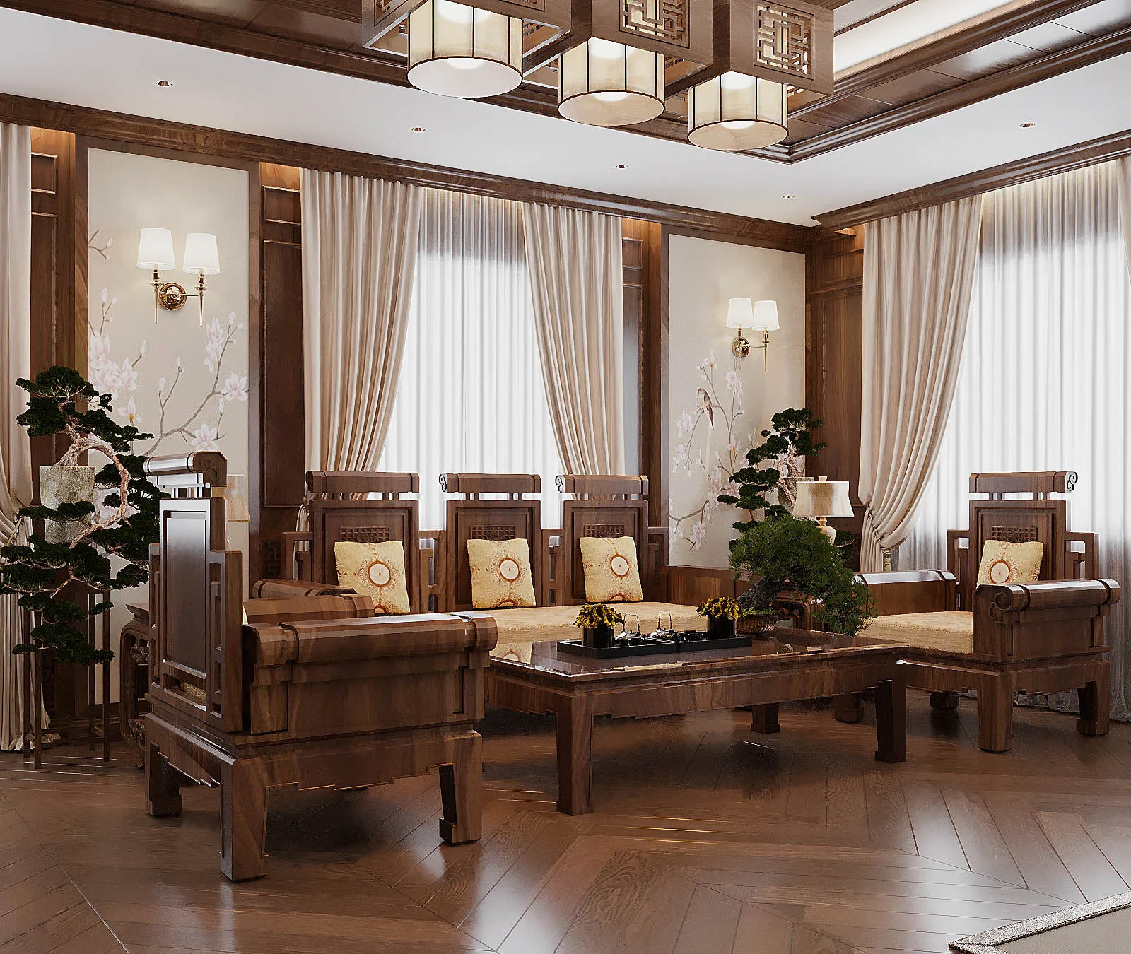 Chính Đường — Gian thờ và tiếp khách · Quận 7
