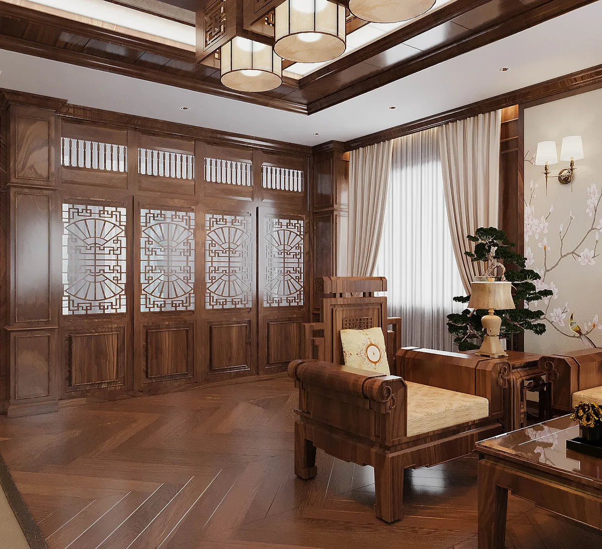 Chính Đường — Gian thờ và tiếp khách · Quận 7