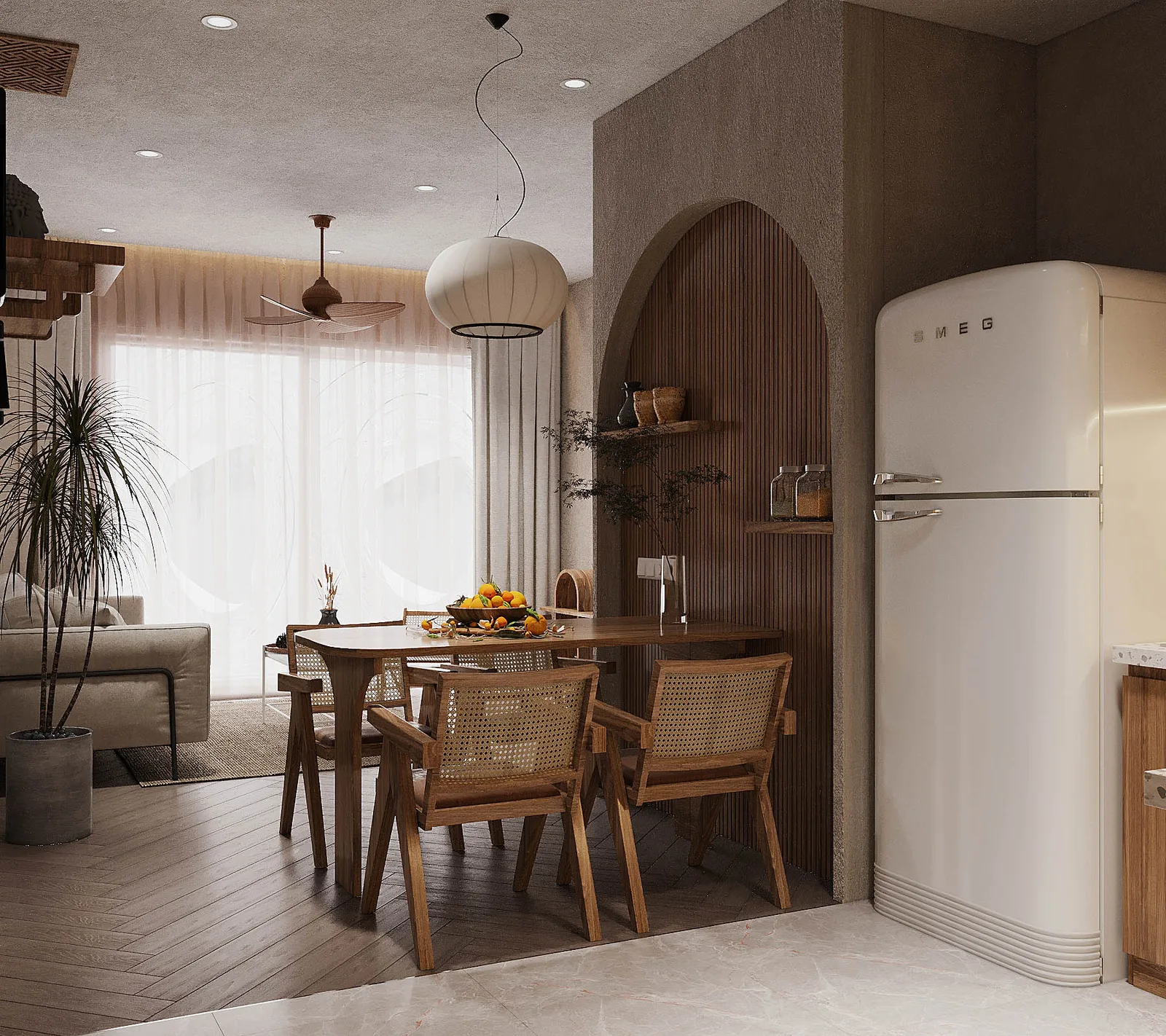 Sợi Gai Và Vữa — Căn hộ 2 phòng ngủ · Thủ Đức