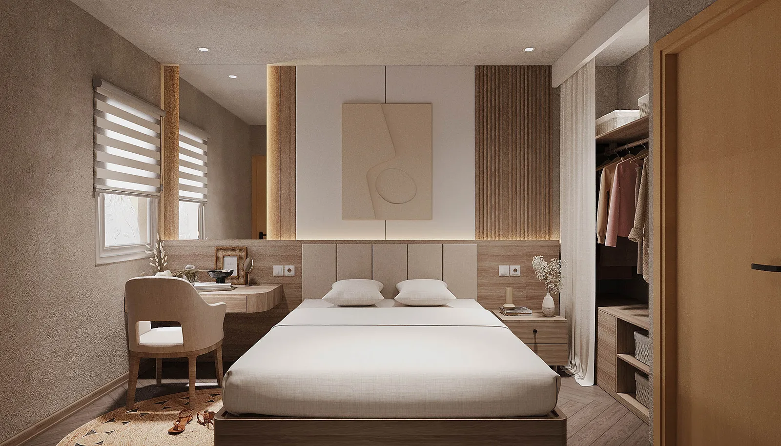 Sợi Gai Và Vữa — Căn hộ 2 phòng ngủ · Thủ Đức