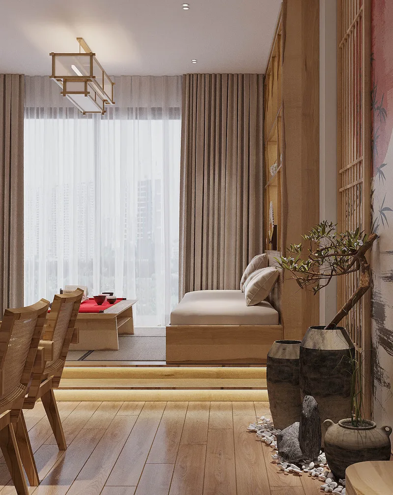 Bậc Chiếu Mùa Xuân — Căn hộ 2 phòng ngủ · Bình Thạnh