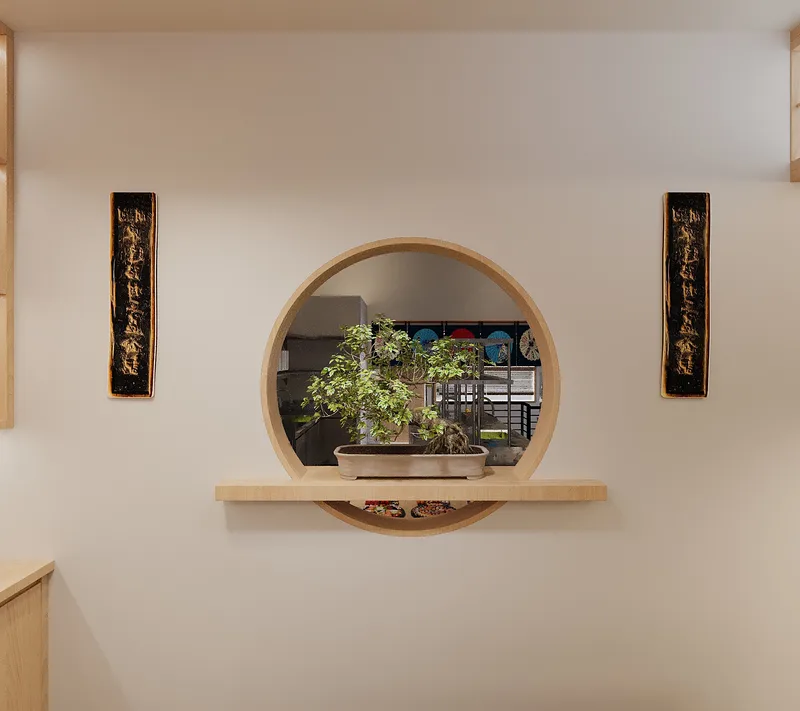 Đèn Giấy Ban Mai — Nhà hàng sushi hai tầng · Quận 7