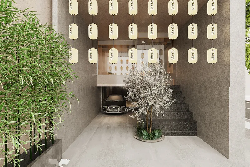 Đèn Giấy Ban Mai — Nhà hàng sushi hai tầng · Quận 7