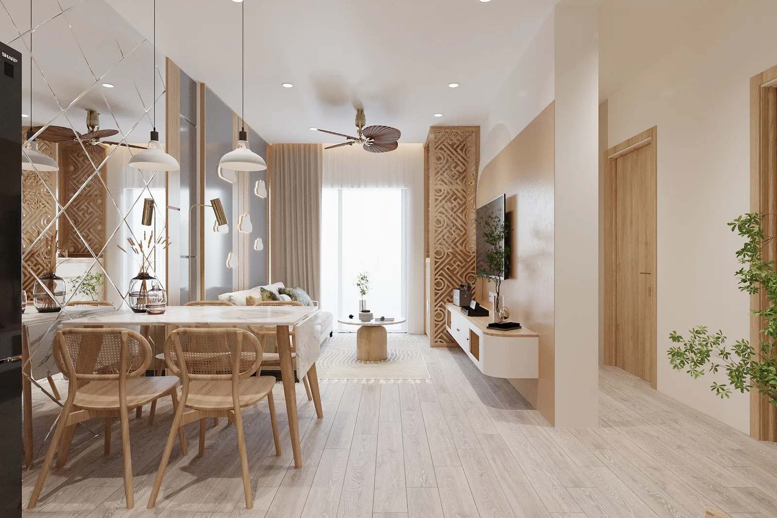Gió Nồm — Căn hộ 2 phòng ngủ · TP. Thủ Đức