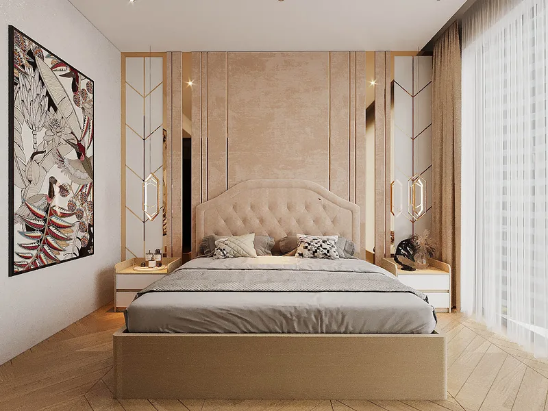 Gương Tròn Buổi Sáng — Phòng ngủ · Lumière Boulevard