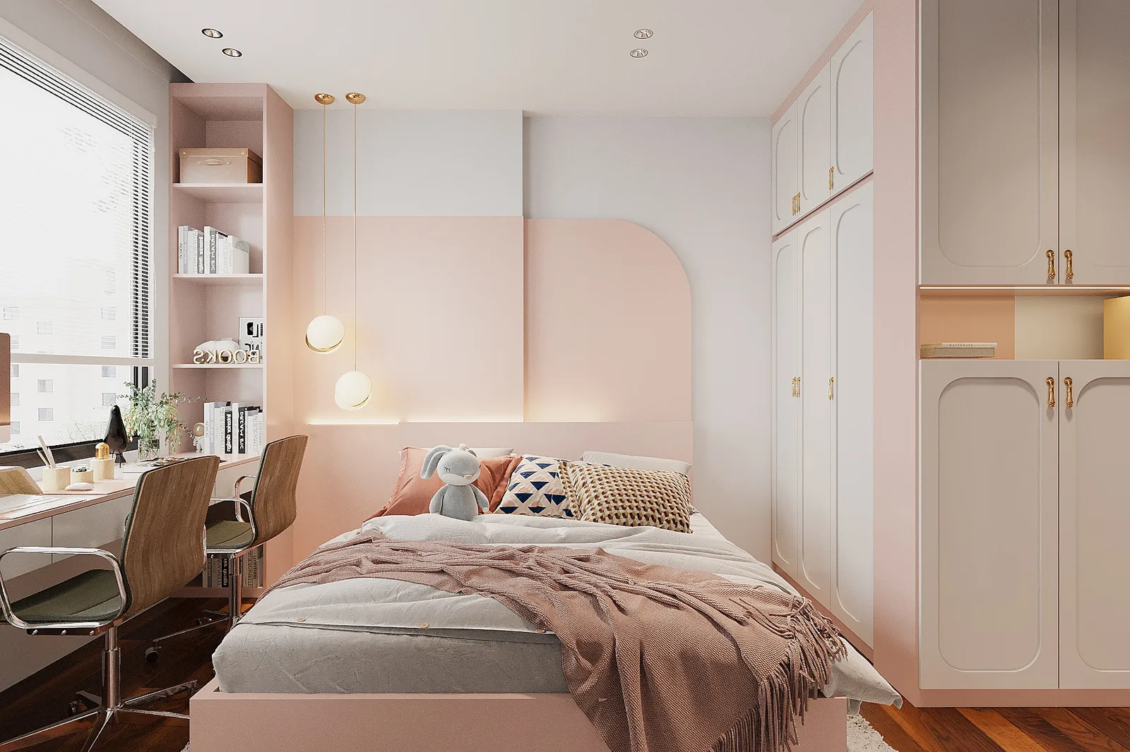 Hồng Phai Cổ Điển — Phòng bé gái · Lumière, Thủ Đức