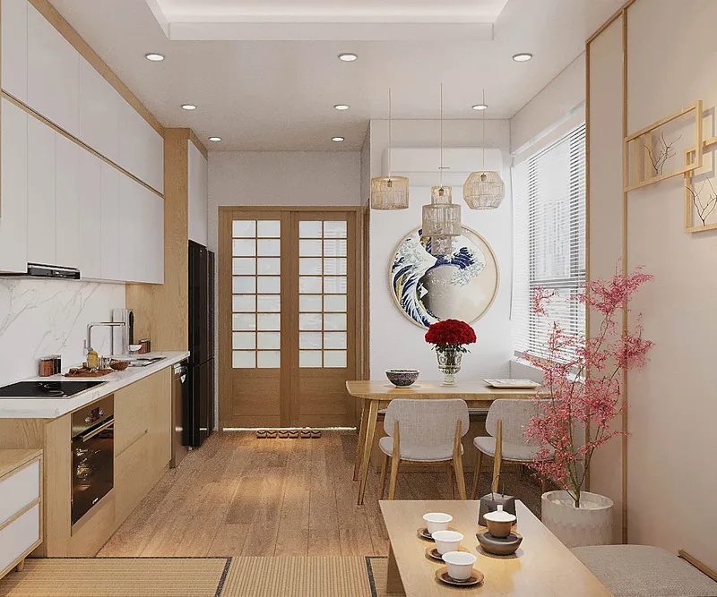 Mùa Phong Đỏ — Nhà phố 3 tầng · Tân Bình