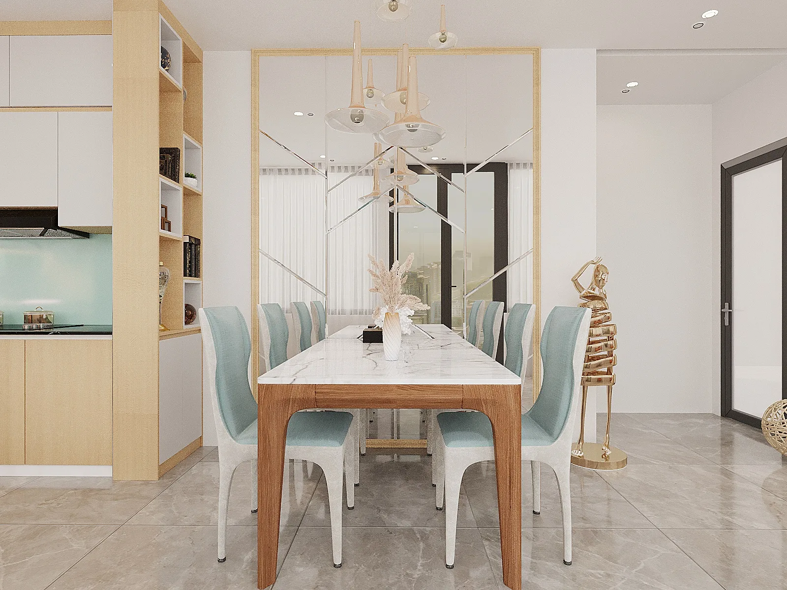 Giấy Dó Buổi Sớm — Tầng ngủ nhà phố · Bình Thạnh