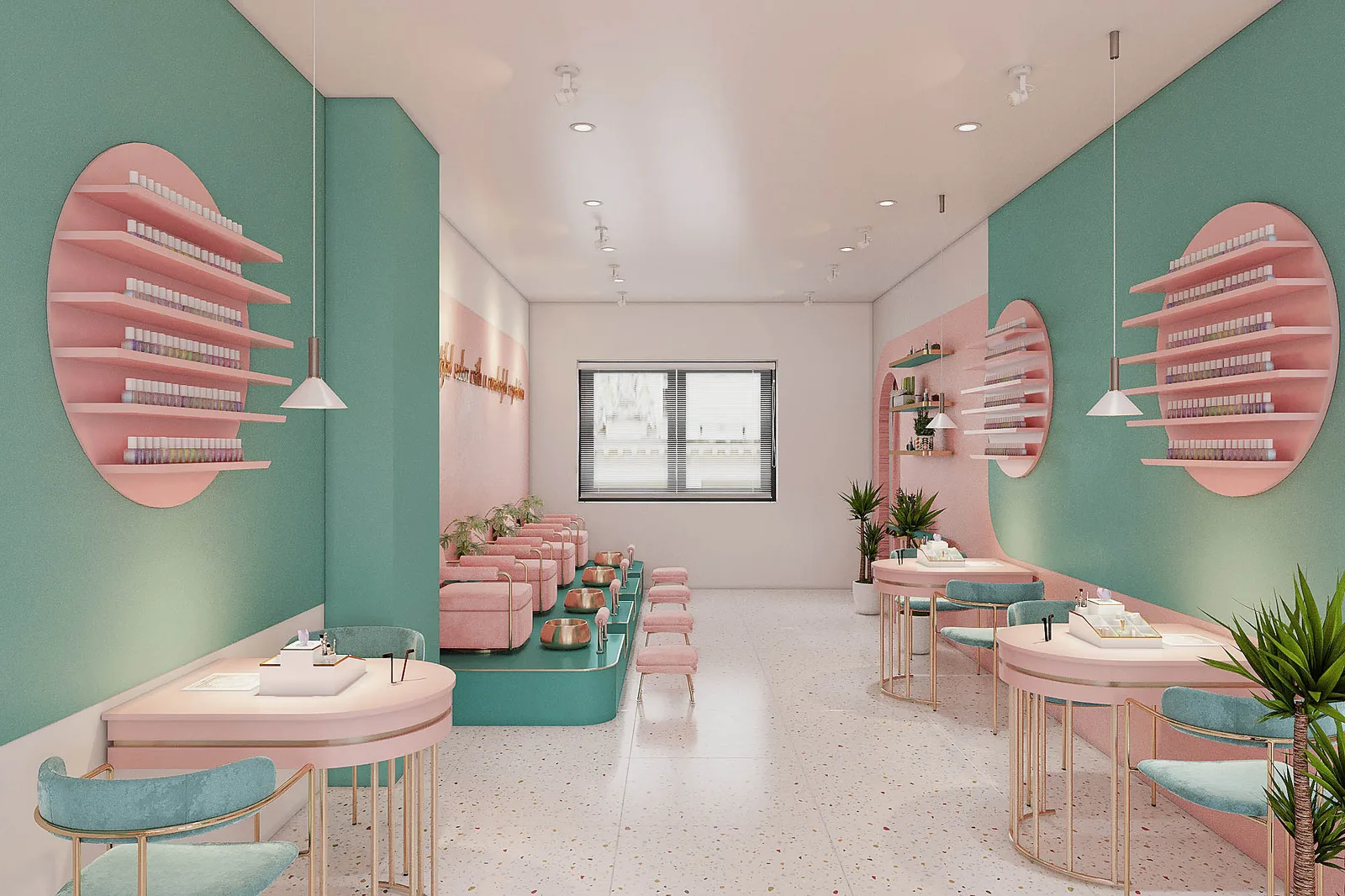 Đĩa Sơn Bạc Hà — Nail & beauty salon · Gò Vấp