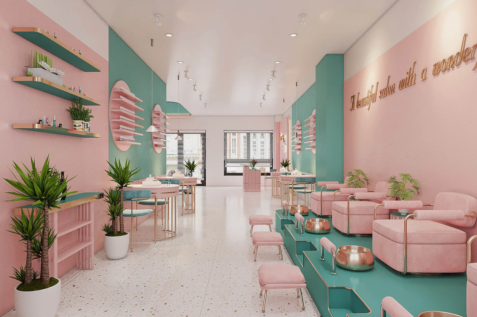 Đĩa Sơn Bạc Hà — Nail & beauty salon · Gò Vấp