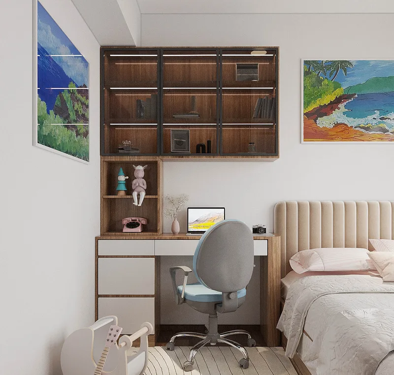 Khám Gỗ Sồi — Căn hộ 2 phòng ngủ · Akari City