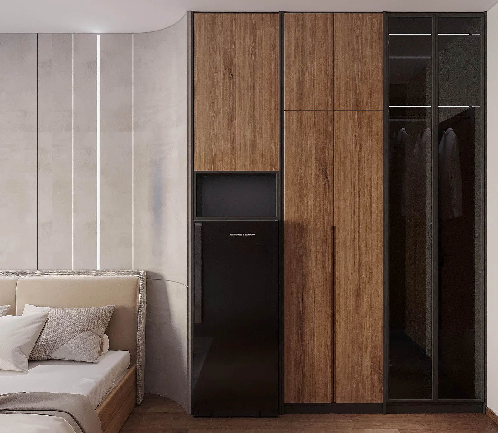Khám Gỗ Sồi — Căn hộ 2 phòng ngủ · Akari City