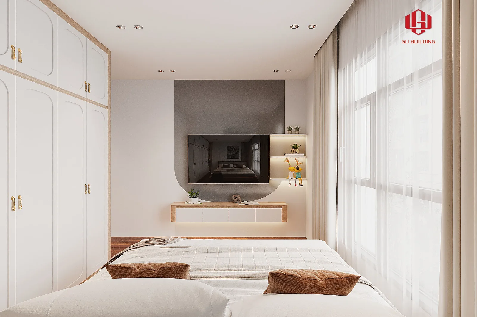 Kính Gợn Sóng — Căn hộ 2 phòng ngủ · Quận 7