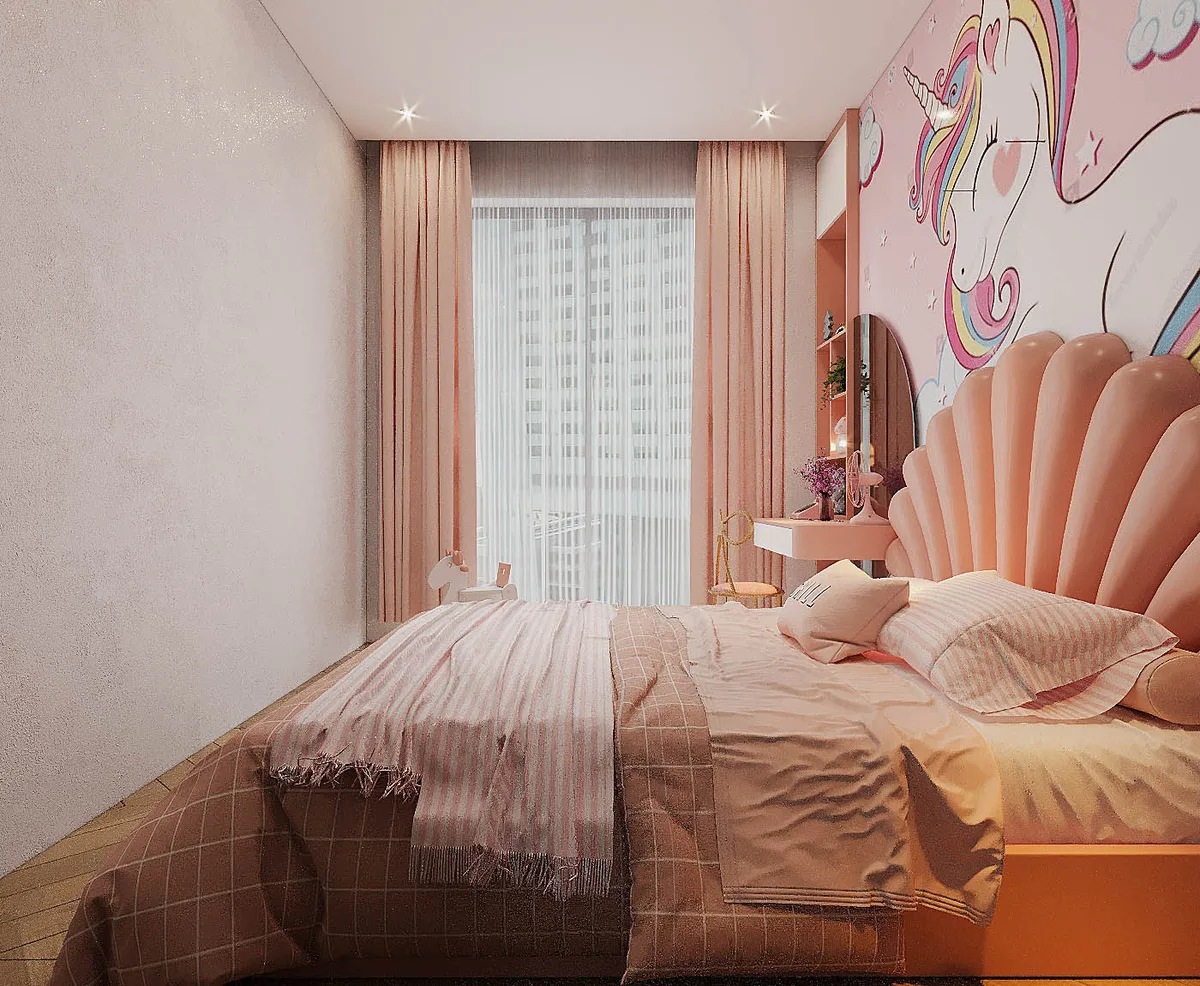 Kỳ Lân Hồng — Phòng bé gái · Citi Alto, Quận 2
