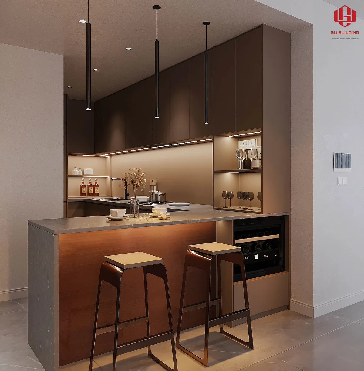 Lửa Trắng — Căn hộ 3 phòng ngủ · Metropole Thủ Thiêm