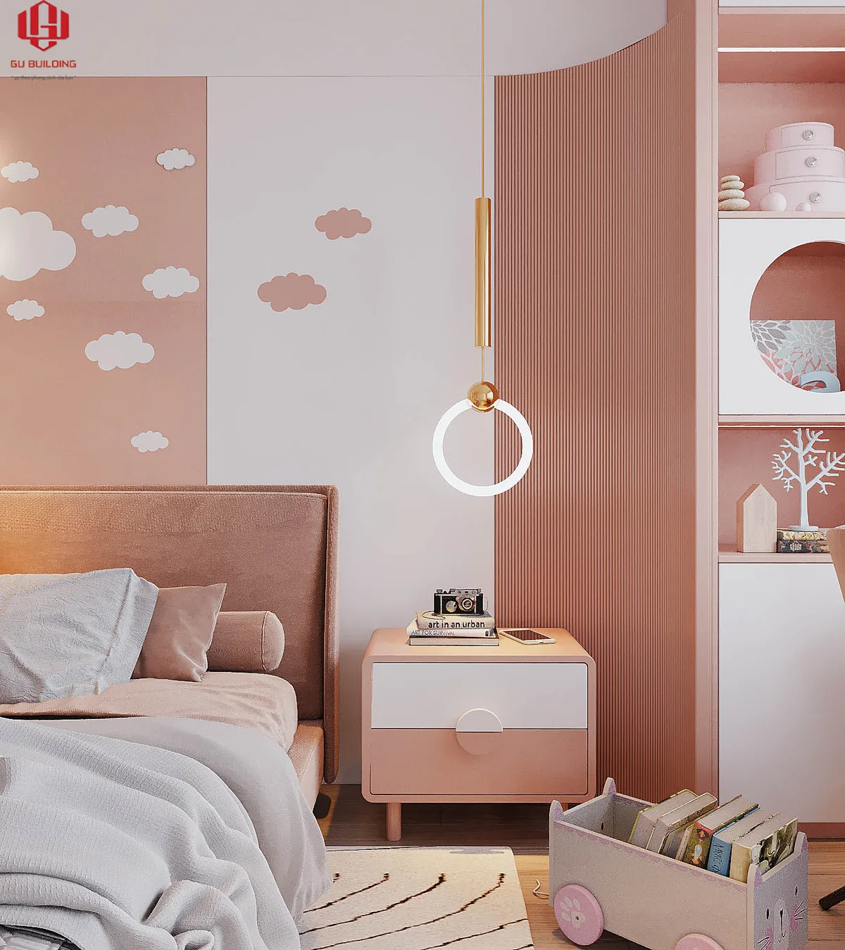 Mây Màu Đất — Phòng bé gái · Tecco, Thủ Đức