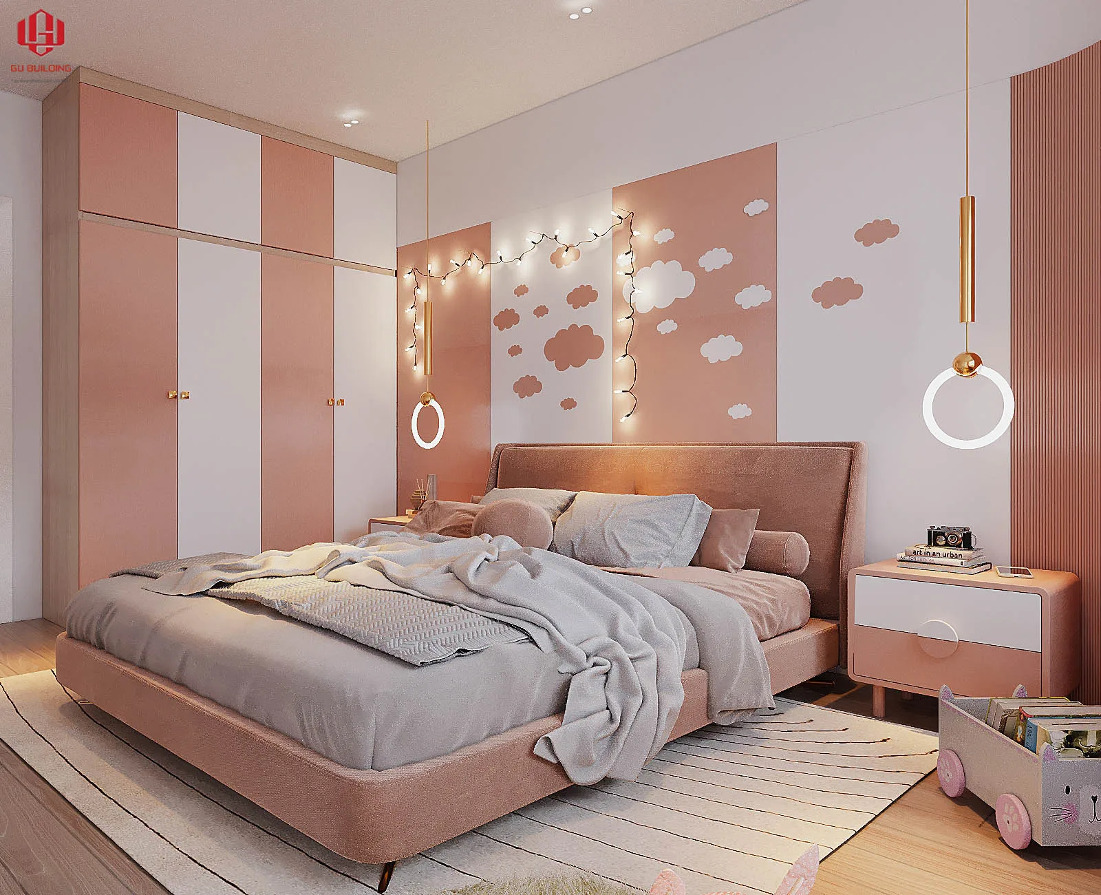 Mây Màu Đất — Phòng bé gái · Tecco, Thủ Đức
