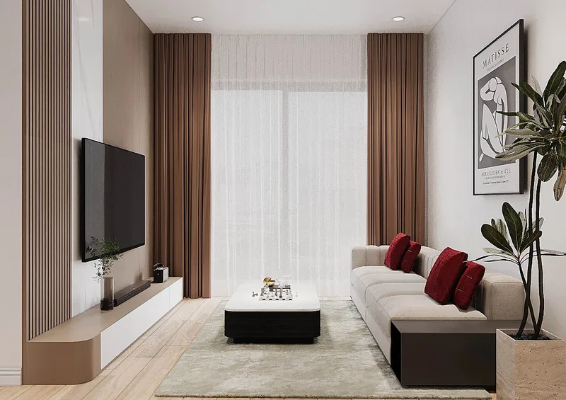Một Nốt Đỏ — Căn hộ 2 phòng ngủ · Masteri Quận 9