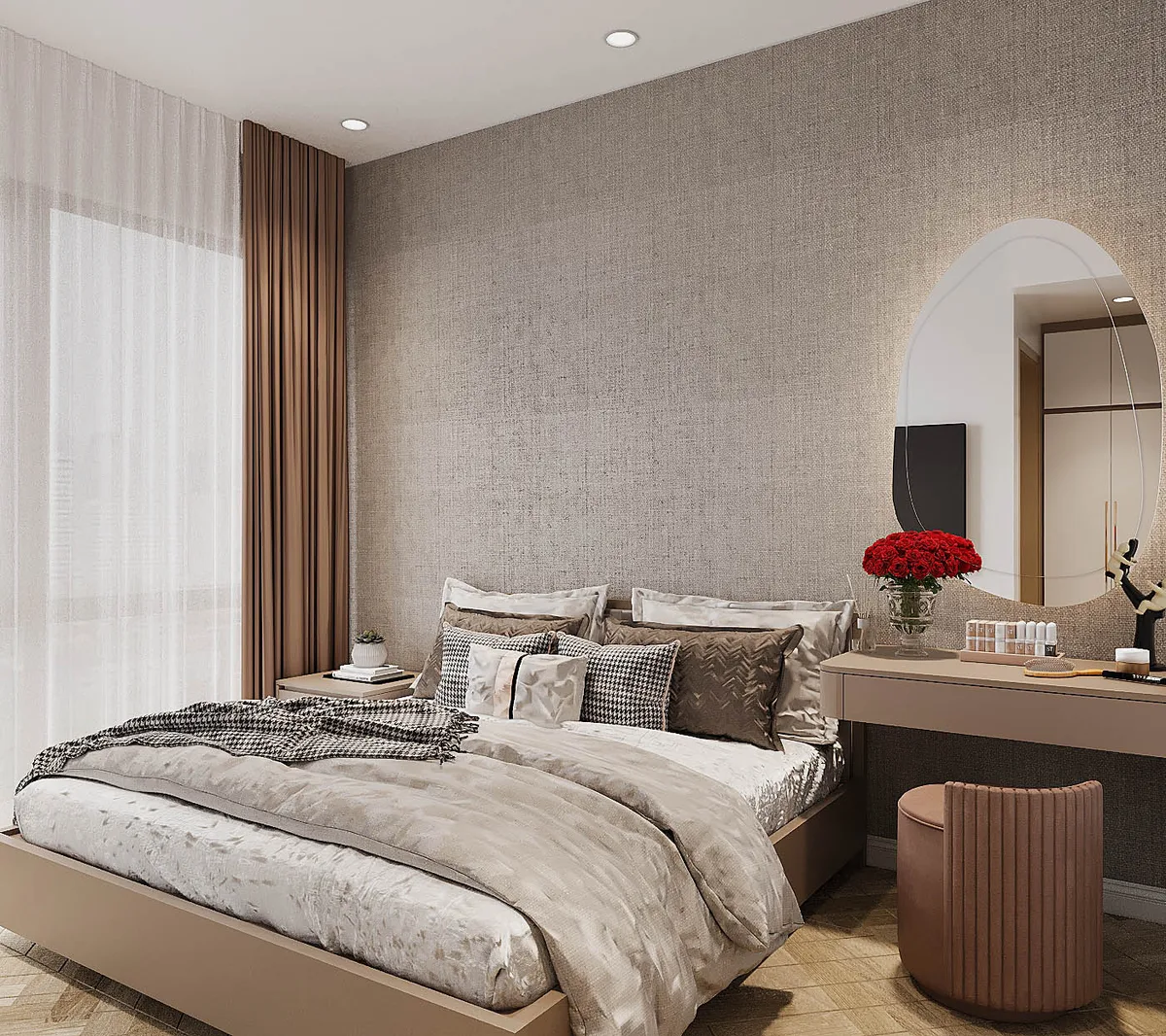 Một Nốt Đỏ — Căn hộ 2 phòng ngủ · Masteri Quận 9