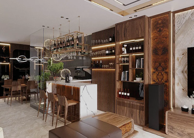 Trầm Óc Chó — Nhà phố 4 tầng · Quận 7