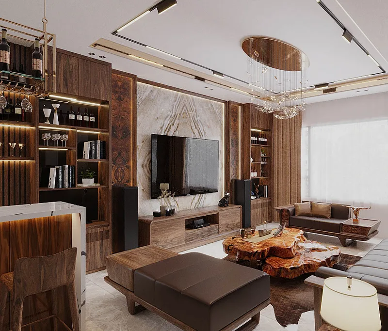 Trầm Óc Chó — Nhà phố 4 tầng · Quận 7