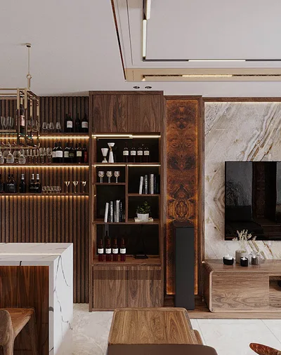 Trầm Óc Chó — Nhà phố 4 tầng · Quận 7