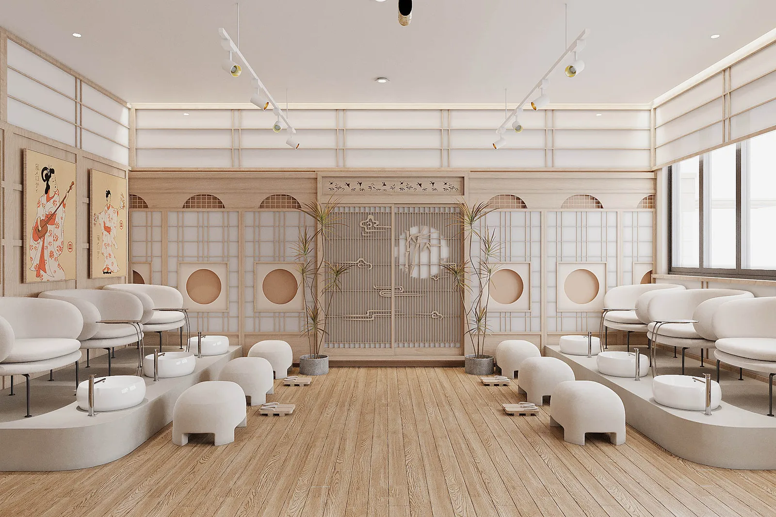 Hiên Nhật Giữa Phố — Nhà phố kinh doanh spa · Quận 3