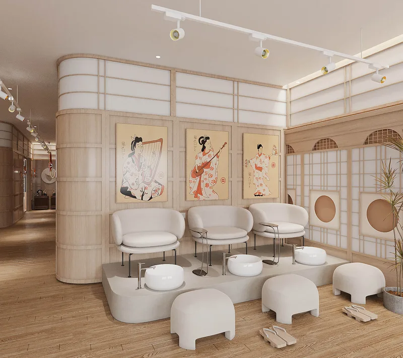 Hiên Nhật Giữa Phố — Nhà phố kinh doanh spa · Quận 3