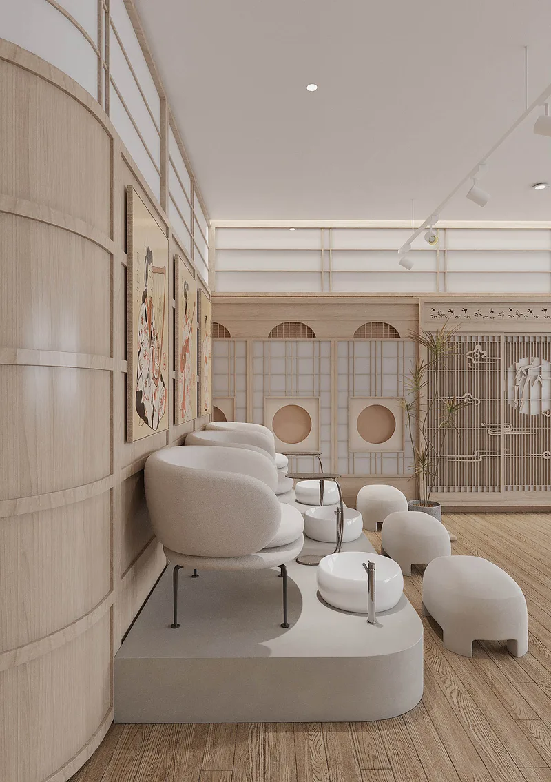 Hiên Nhật Giữa Phố — Nhà phố kinh doanh spa · Quận 3