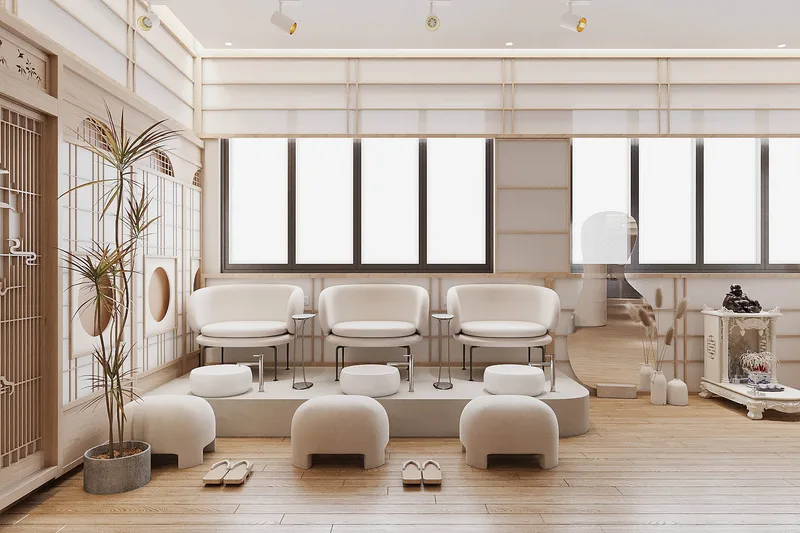 Hiên Nhật Giữa Phố — Nhà phố kinh doanh spa · Quận 3