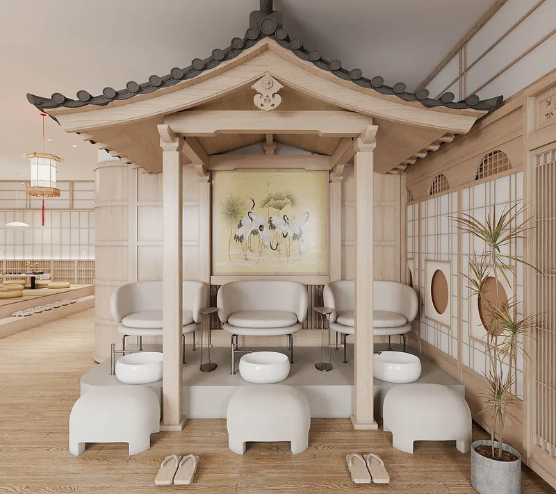 Hiên Nhật Giữa Phố — Nhà phố kinh doanh spa · Quận 3