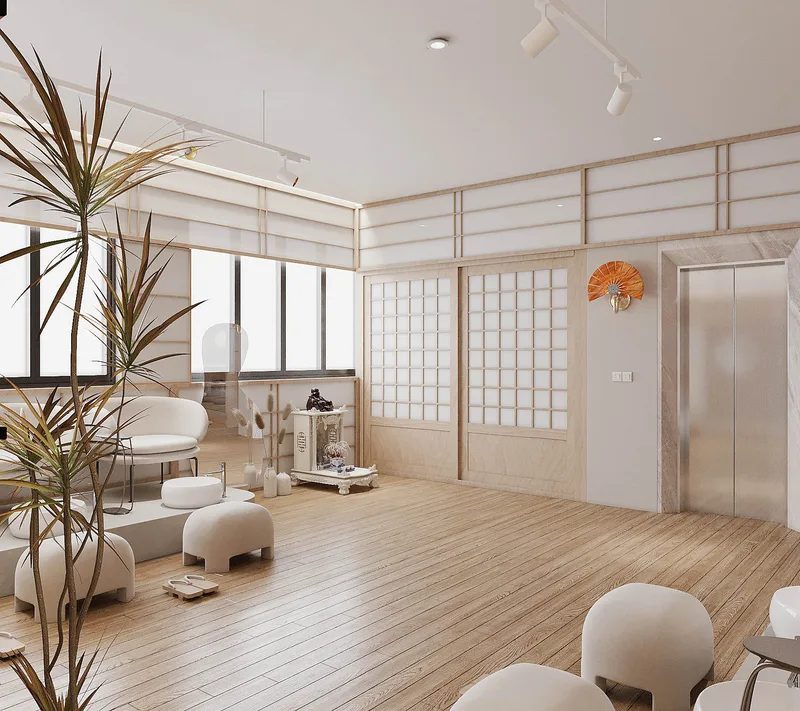 Hiên Nhật Giữa Phố — Nhà phố kinh doanh spa · Quận 3