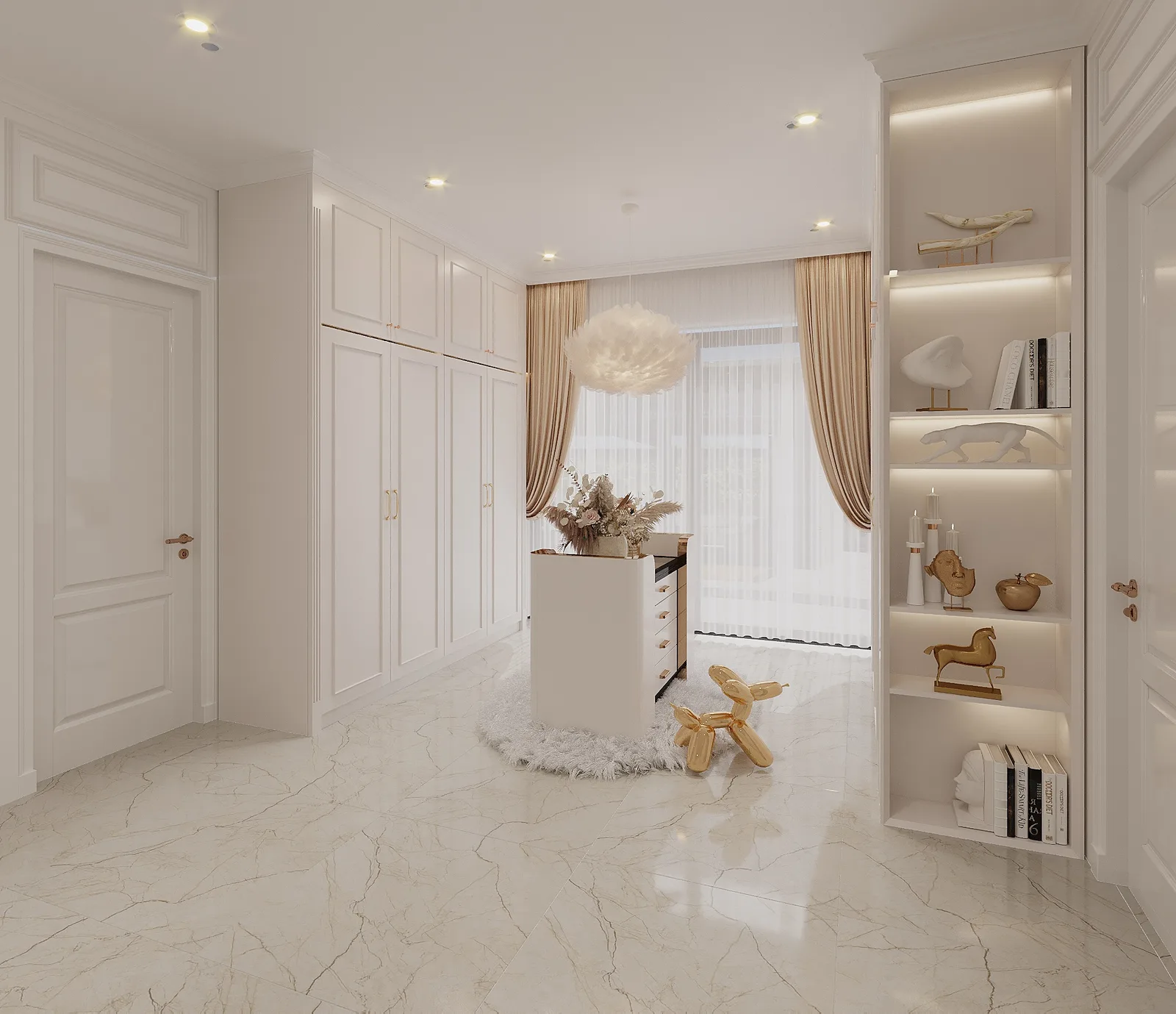 Kem Và Vàng Lá — Nhà phố tân cổ điển · Quận 5