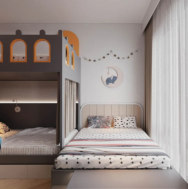 Khung Đồng Kính Khói — Căn hộ 2 phòng ngủ · Masteri Centre Point