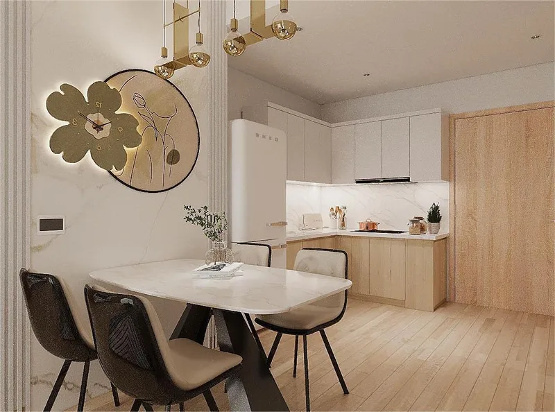Sồi Nhạt — Căn hộ mẫu 2 phòng ngủ · Quận 4