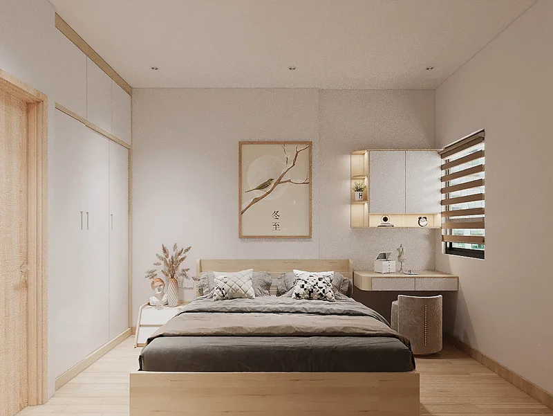 Sồi Nhạt — Căn hộ mẫu 2 phòng ngủ · Quận 4