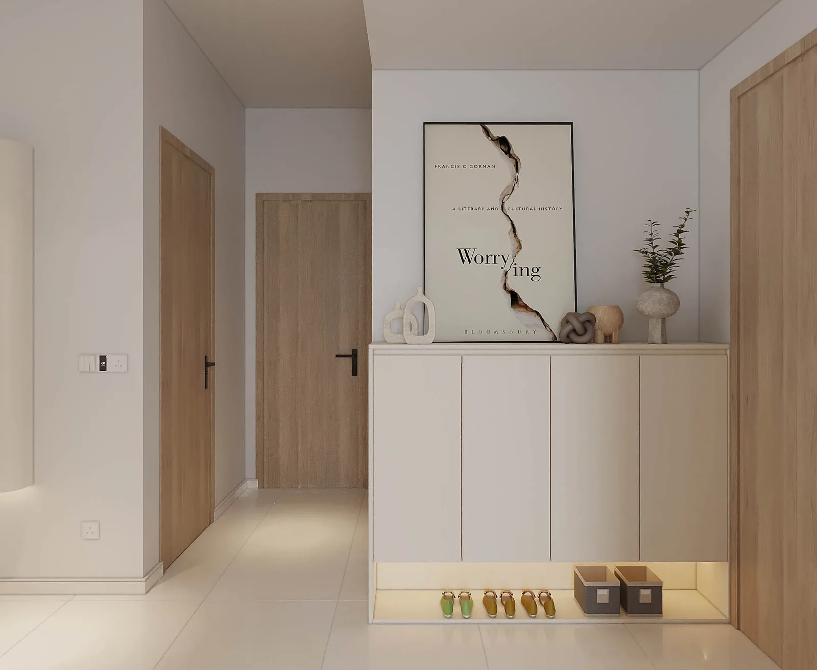Trắng Ngà — Căn hộ 2 phòng ngủ · Citi Alto