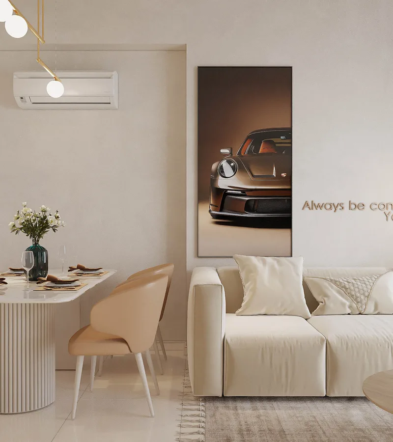 Trắng Ngà — Căn hộ 2 phòng ngủ · Citi Alto
