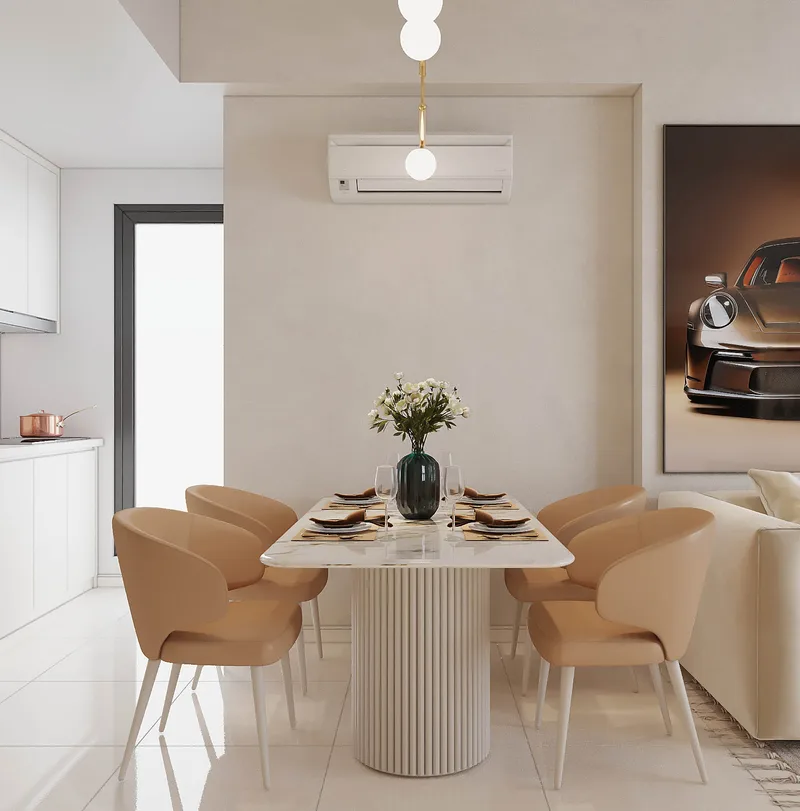 Trắng Ngà — Căn hộ 2 phòng ngủ · Citi Alto