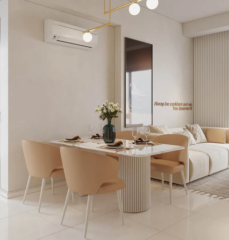 Trắng Ngà — Căn hộ 2 phòng ngủ · Citi Alto