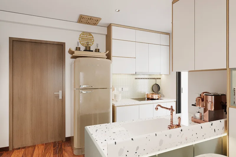 Xanh Cốm — Căn hộ 3 phòng ngủ · Mizuki Park